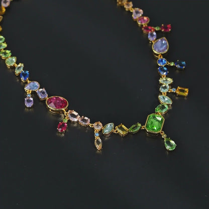 Aurora Cascade Gemfall Necklace