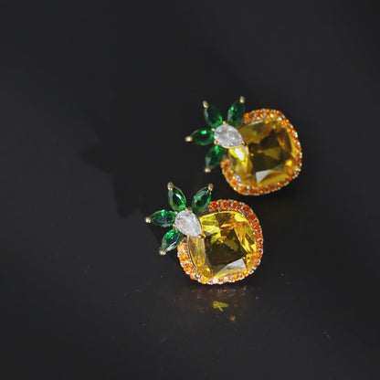 Juicy Citrus Charm Earrings