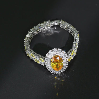 Sunburst Halo Bracelet