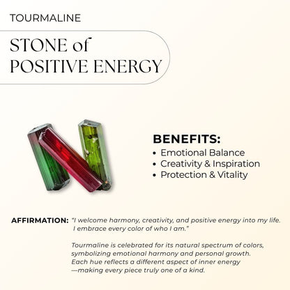 Azure Tranquility Tourmaline Pendant